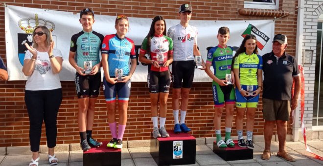 Las Escuelas pedalean en San Miguel de Meruelo