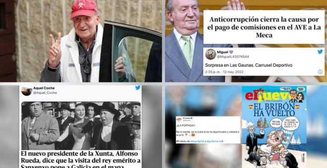 Las aventuras y desventuras en 2022 del malogrado rey Juan Carlos I (y familia)