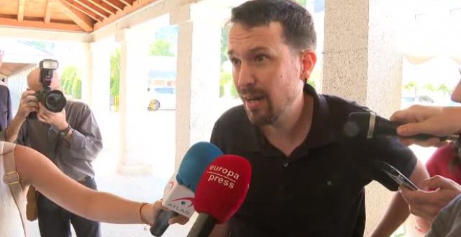 Pablo Iglesias bromea sobre una presunta coalición con ERC y Bildu: "Nuestra primera medida será trasladar los restos de Ferreras a Mingorrubio"