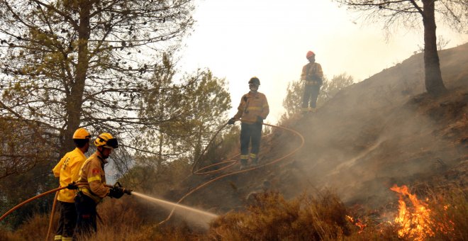 Estabilitzat el foc del Pont de Vilomara, al Bages, després de cremar 1.750 hectàrees