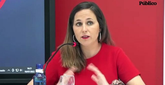 VÍDEO | Belarra pide al PSOE perseguir fiscalmente a las empresas que carguen sus impuestos a los consumidores