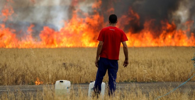 Muere el 'Héroe de Tábara', el vecino que sufrió graves quemaduras intentando apagar el incendio de su pueblo