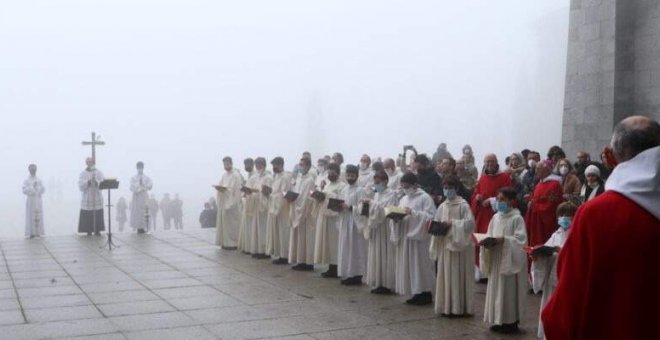 La permanencia de los benedictinos en Cuelgamuros es ilegal desde hace dos años