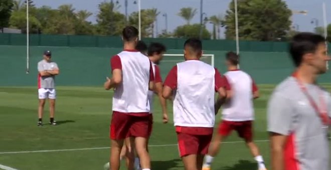 El Sevilla FC comienza sus entrenamientos en Portugal