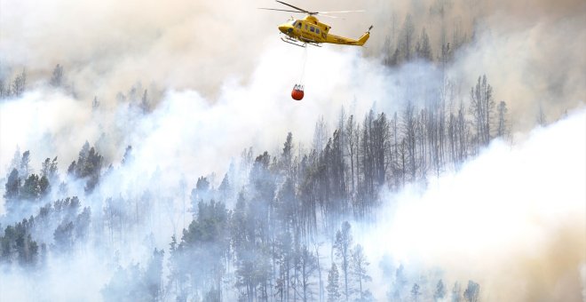 El incendio de Tenerife, en imágenes