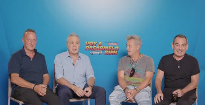 'Voy a pasármelo bien' la comedia con banda sonora de Hombres G