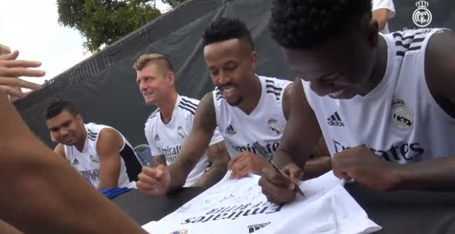 El Real Madrid prepara su cierre de pretemporada ante la Juve