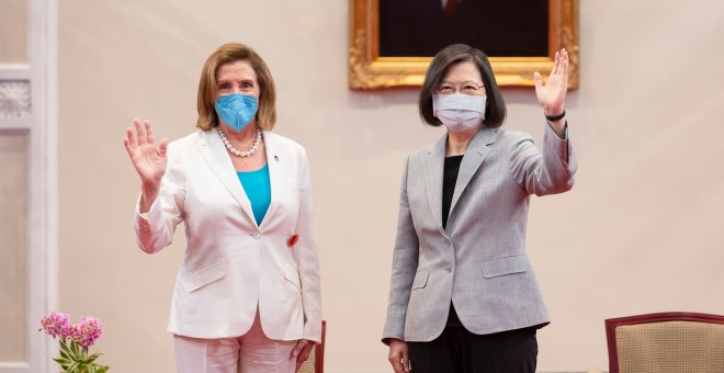 China rompe con EEUU y sanciona a Pelosi por "socavar" su soberanía en Taiwán