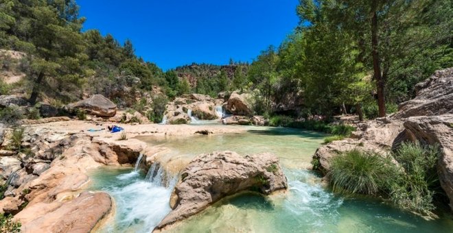 El paraje natural de las Chorreras del Cabriel sigue sumando accidentes mientras se ultima la limitación de aforo