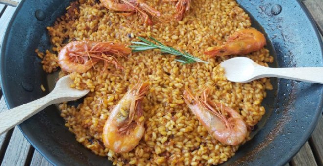 La paella martinista