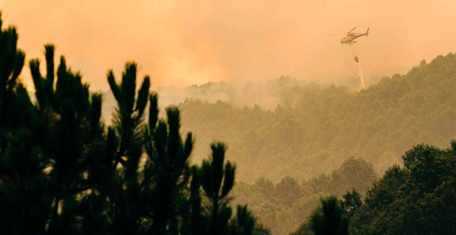 Un nuevo incendio en la Sierra de Gredos