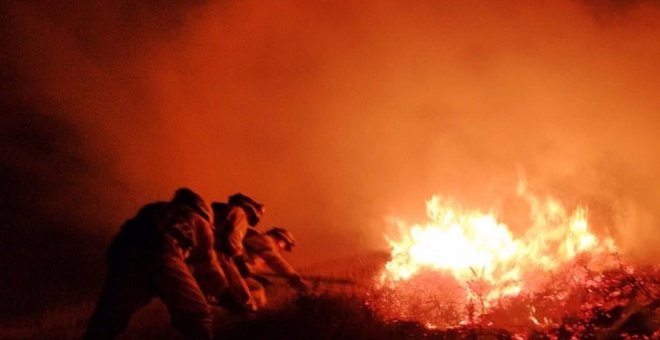 Cantabria ha sufrido casi un incendio al día en agosto, el más importante en Valderredible