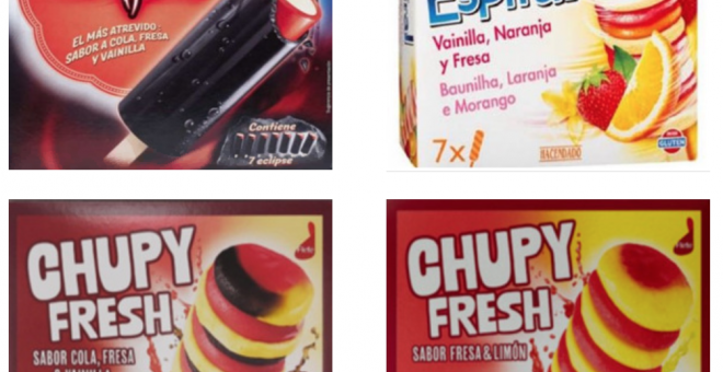 Mercadona, Lidl y Aldi retiran varios helados de sus marcas blancas que contienen trozos de madera