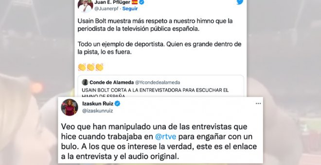 Un responsable de Vox vuelve a usar un bulo, ahora para criticar a una periodista, le dejan en evidencia y días después sigue sin borrarlo