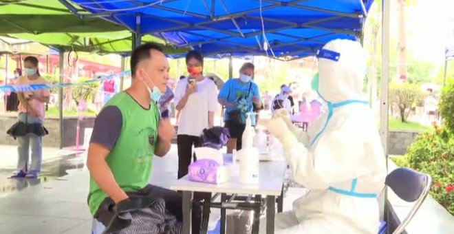 China pone en marcha un hospital temporal para combatir a la subvariante BA.5 de ómicron