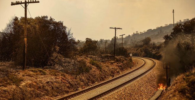 La Guardia Civil investiga por qué el tren en el que resultaron heridas 20 personas llegó hasta el incendio de Bejís