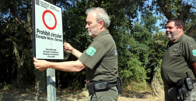 Activada l'alerta màxima per risc d'incendi a 12 municipis de l'Alt Empordà i restriccions d'accés a l'Albera