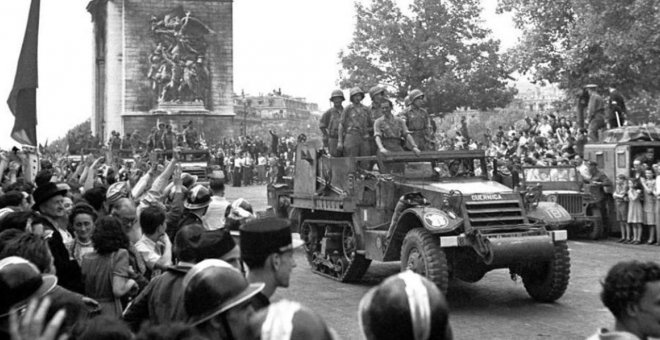 Los republicanos españoles en la Liberación de Paris