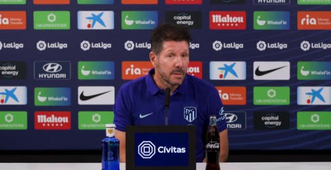 Simeone: "Somos un equipo pasional"