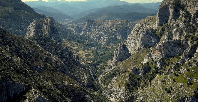 Evacuado un hombre en la vía ferrata de La Hermida al sufrir una indisposición