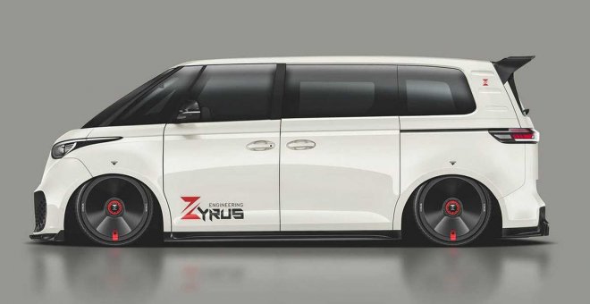 ¿Ves poco deportiva la Volkswagen ID.Buzz eléctrica? Zyrus Engineering tiene la solución