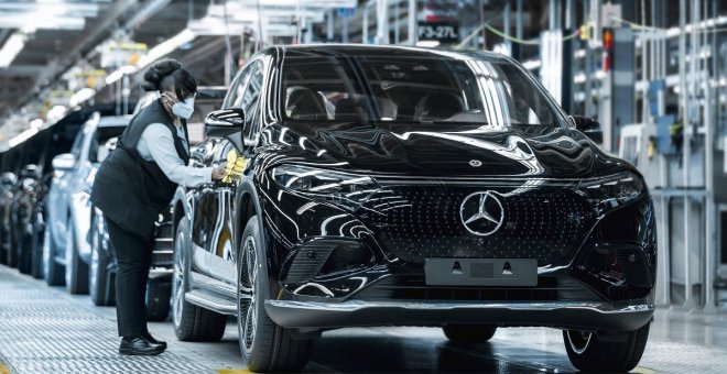 El Mercedes EQS SUV inicia su vida: la fabricación ya está en marcha