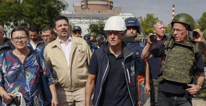 El director de la OIEA deja Zaporiyia, pero establece la presencia "continuada" de inspectores en la central nuclear