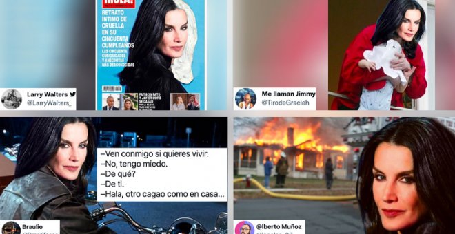 Los memes más descacharrantes de la reina Letizia en la portada de la revista '¡Hola!': "Traedme el corazón de Blancanieves"