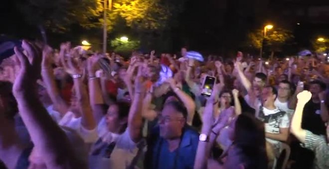 Locura en El Palmar tras la victoria de Alcaraz en la final del US Open