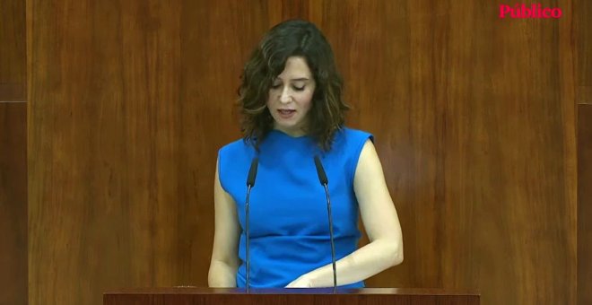 Vídeo | Ayuso cree que la Oficina del Español "está obteniendo un gran resultado"