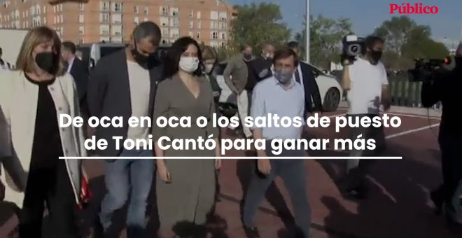 De oca en oca o los saltos de puesto de Toni Cantó para ganar más