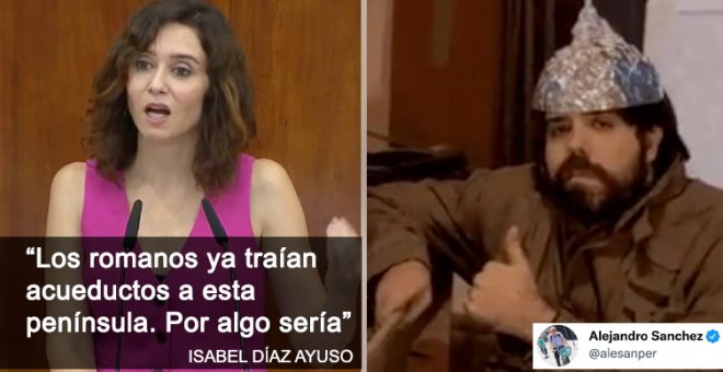 Ayuso vuelve a hacer gala de su negacionismo de la crisis climática: "Copiando a la extrema derecha"