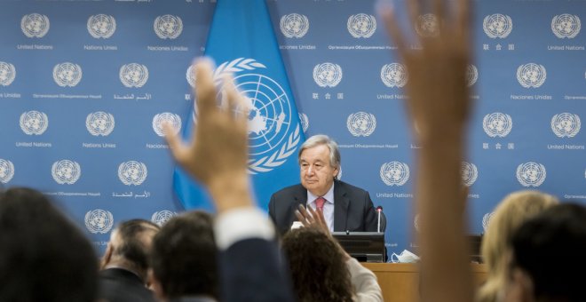 Guterres dice que la posibilidad de un acuerdo de paz en Ucrania es "mínima" tras hablar con Putin