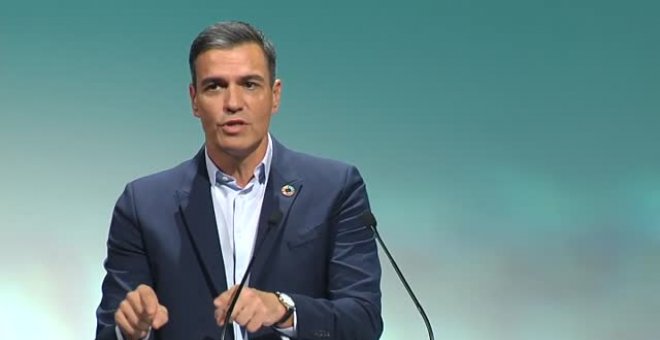 Sánchez: "La inflación remitirá, como también estamos hoy aquí sin mascarillas, pero la emergencia climática sí puede tener efectos absolutamente irreversibles"