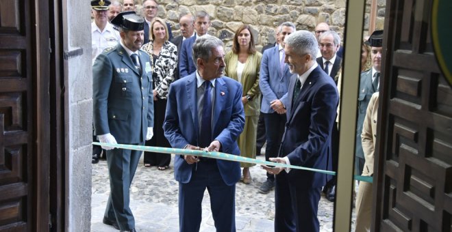 Marlaska inaugura la reforma del cuartel de Potes tras una inversión de casi dos millones