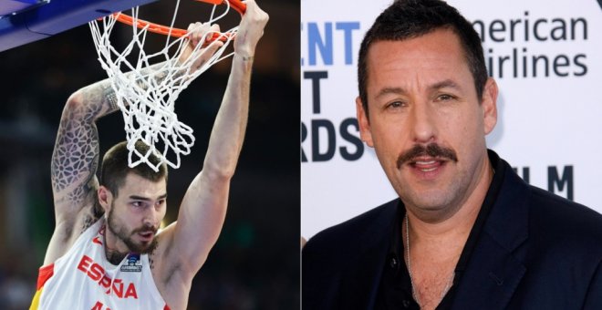 ¿Por qué el mismísimo Adam Sandler ha felicitado a Juancho Hernangómez?: esta es su increíble historia