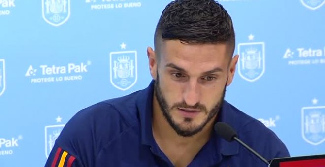 Koke: "Cuando venimos a la selección somos todos compañeros"