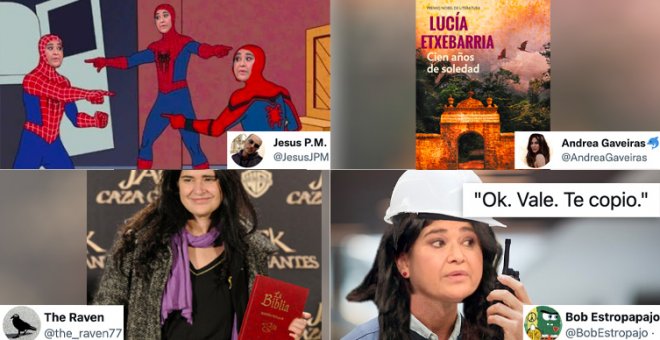 Los mejores memes sobre el plagio de Lucía Etxebarria: "Lo tiene todo bajo control c control v"