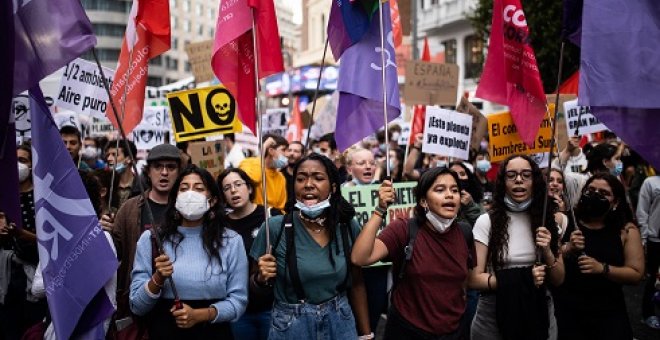 Los jóvenes salen a las calles este viernes para reclamar que la energía "sea un derecho, no un privilegio"