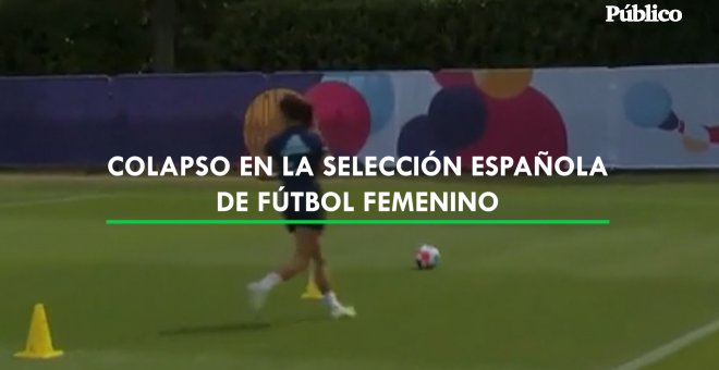 Colapso en la selección femenina de fútbol