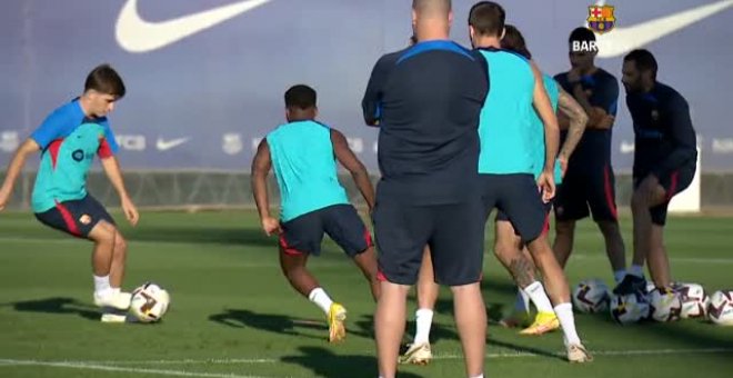 El Barça ya prepara su duelo frente al Mallorca