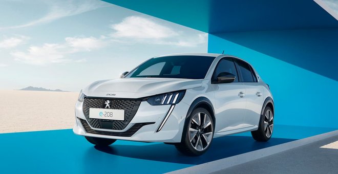 El nuevo Peugeot e-208 eléctrico viene con más autonomía y un motor más potente