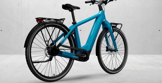 Esta bicicleta eléctrica alemana te va a durar toda la vida y además es reciclable