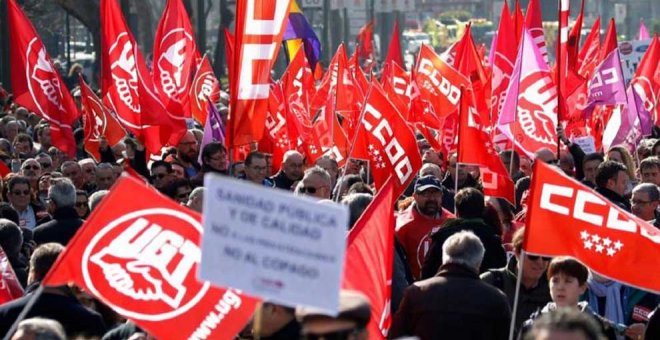 Apoyo sindical a las propuestas fiscales del gobierno de coalición