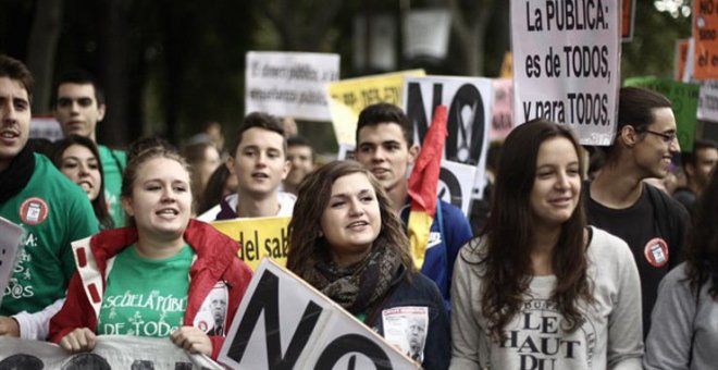 Convocada una huelga general estudiantil el 27 de octubre en defensa de la salud mental