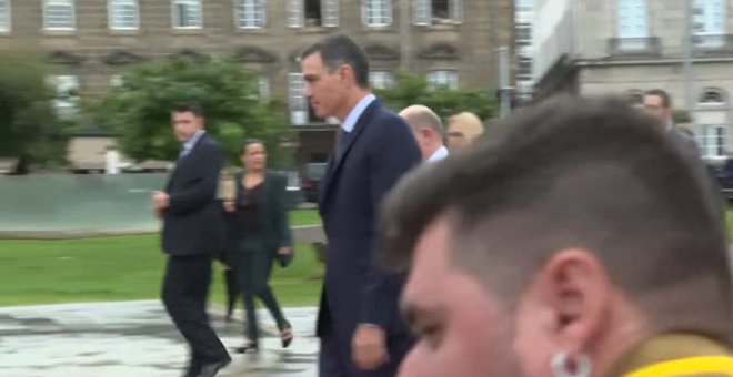 Sánchez recibe a Scholz en A Coruña en el marco de la XXV Cumbre Hispanoalemana