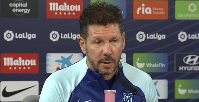 Simeone sobre Griezmann: "Siempre me he comportado de la manera que he entendido que tenía que comportarme"