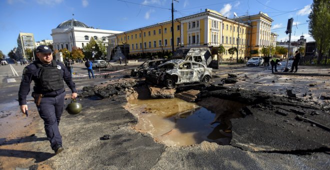 Rusia vuelve a bombardear varias ciudades ucranianas mientras el país continúa en alerta por los ataques