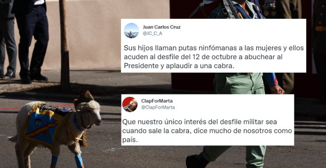 La cabra (que no es cabra) de la Legión se despide por todo lo alto y vuelve a robar los titulares: "Imposible tomarse en serio a esta peña"