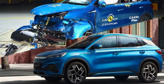 El BYD Atto 3 es otro coche eléctrico chino que ha bordado las pruebas de seguridad de la Euro NCAP